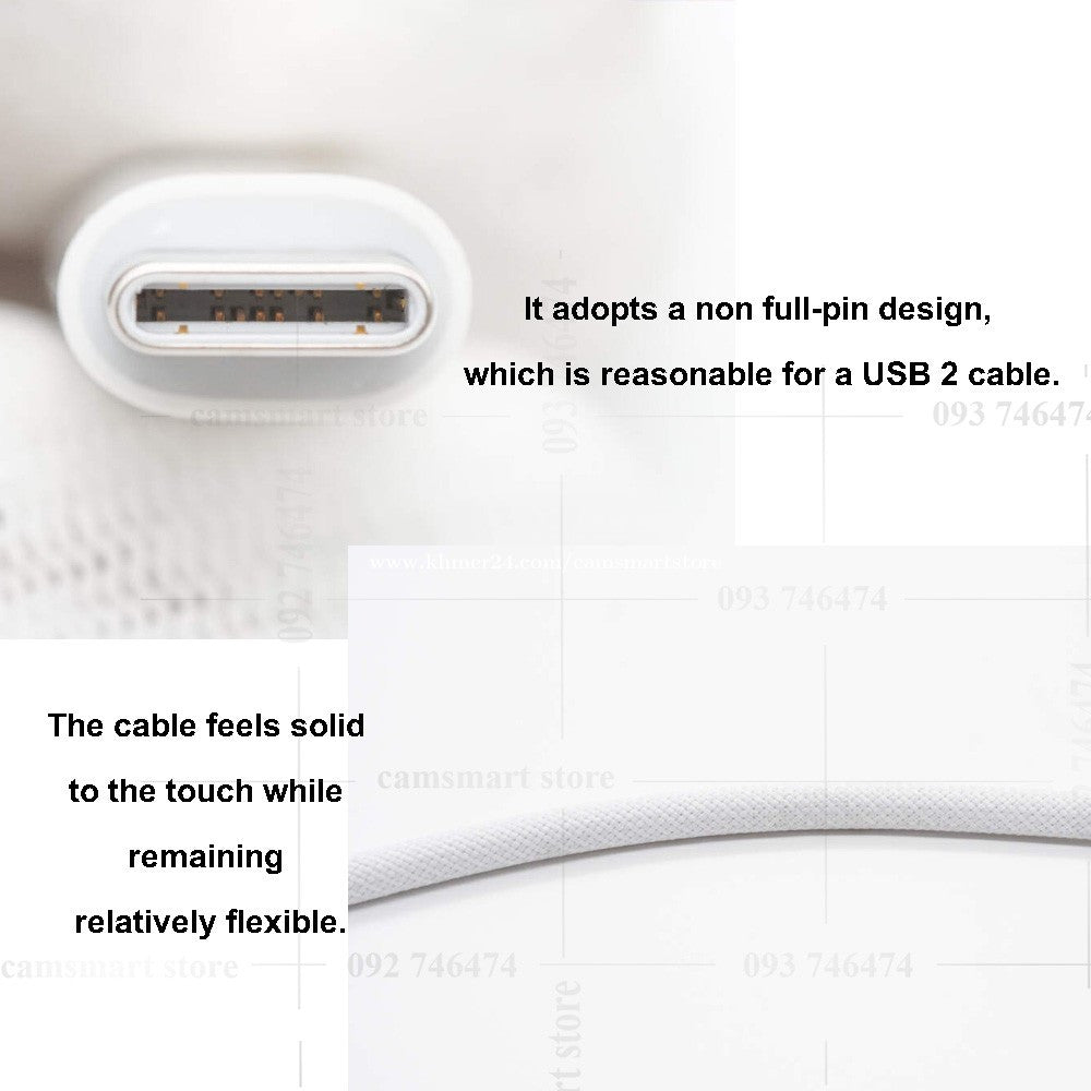 كيبل شحن آبل USB-C بقدرة 240 واط | 2 متر كيبل شحن آبل USB-C بقدرة 240 واط | 2 متر